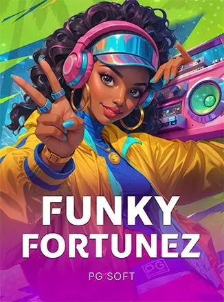 ภาพปกเกมสล็อต PGS Funky Fortunez